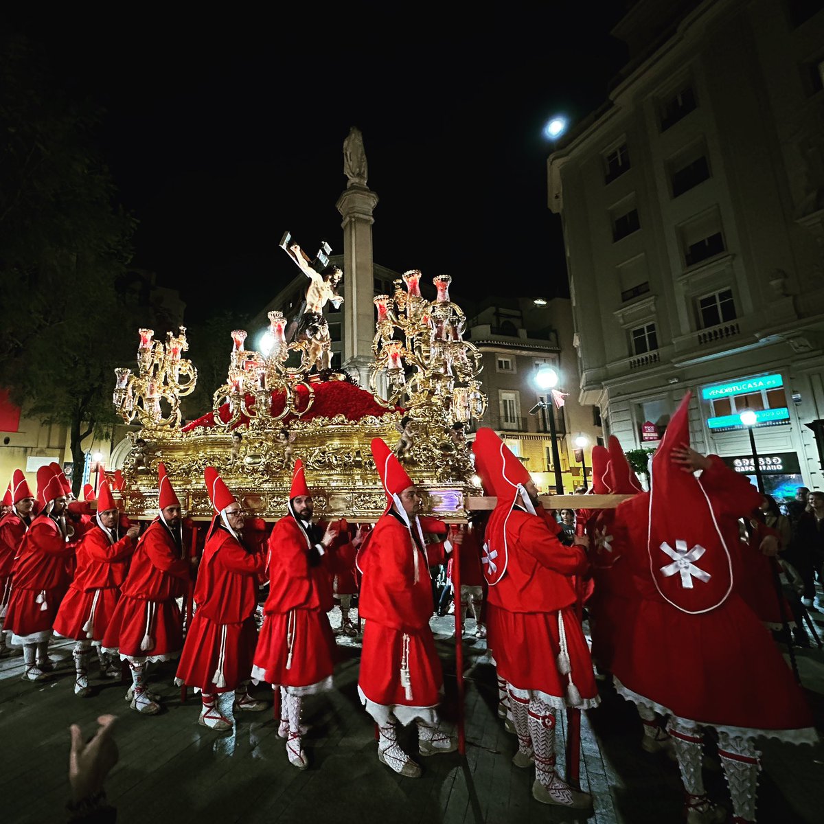 JaudenesPaloma's tweet photo. Preciosa, barroca, huertana … ¡ Me ha encantado ! ❤️❤️
#CristoDeLaSangre titular de los #Coloraos #Murcia https://t.co/kGBpyvXEs8