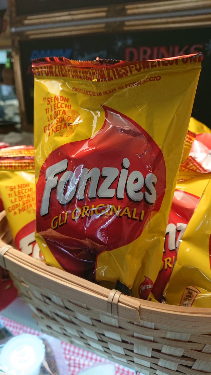 MartinWrites's tweet photo. Has there ever been a cooler snack? Happy days indeed #Fonzy  #Fonzies https://t.co/OZxsb4fTt0