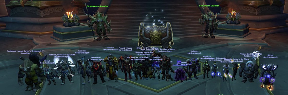 NL_Draenor's tweet photo. I kveld ble Nerdelandslaget WOW offisielt et Cutting-Edge-guild!! ❤️
Gratulerer til Prepot med Raszageth-kill! 🥳🤩 #worldofwarcraft #raszageth #cuttingedge https://t.co/wLORtwJiRU