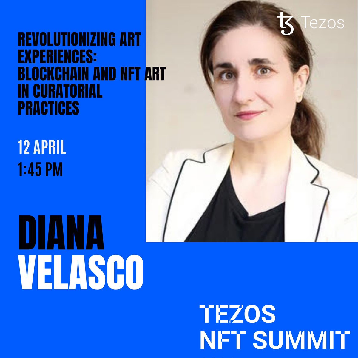 MondaMuseum's tweet photo. Honored to be part of the panel about how museums are using blockchain technologies to collect and exhibit NFT art and create visitor engagements at the @tezos NFT summit with great colleagues @postanika George Vitale and moderator @Elena_Zavelev 🔥🔥

#museum #nft #tezos #ny https://t.co/5B6kP0bE6l