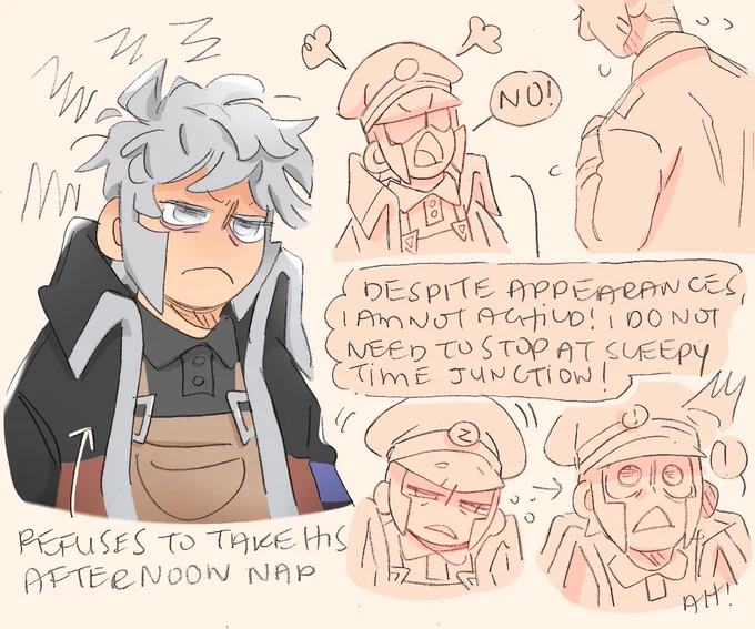 he needs a nap asap #magicanon #submas 