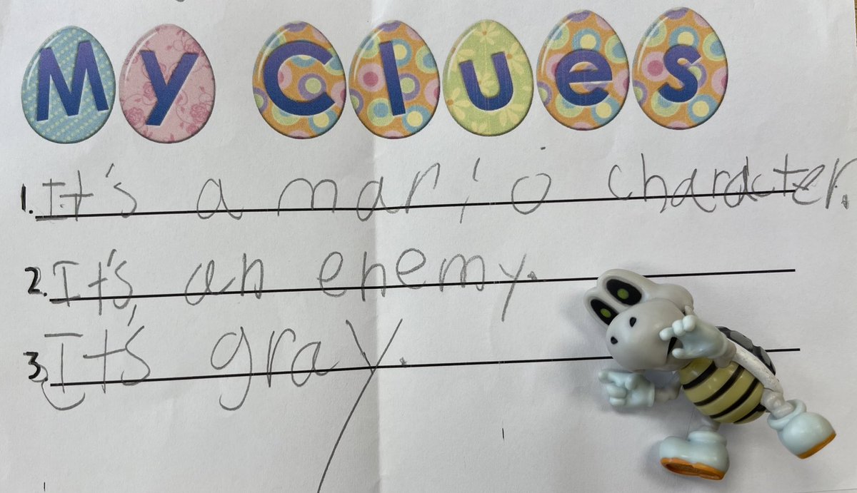 mrshayes2nd's tweet photo. We had an “eggcellent” time trying to guess what was inside our plastic eggs. One of my favorites was an egg inside an egg! #contextclues #springfun #classrooom #teaching https://t.co/UP4AL2bVRb