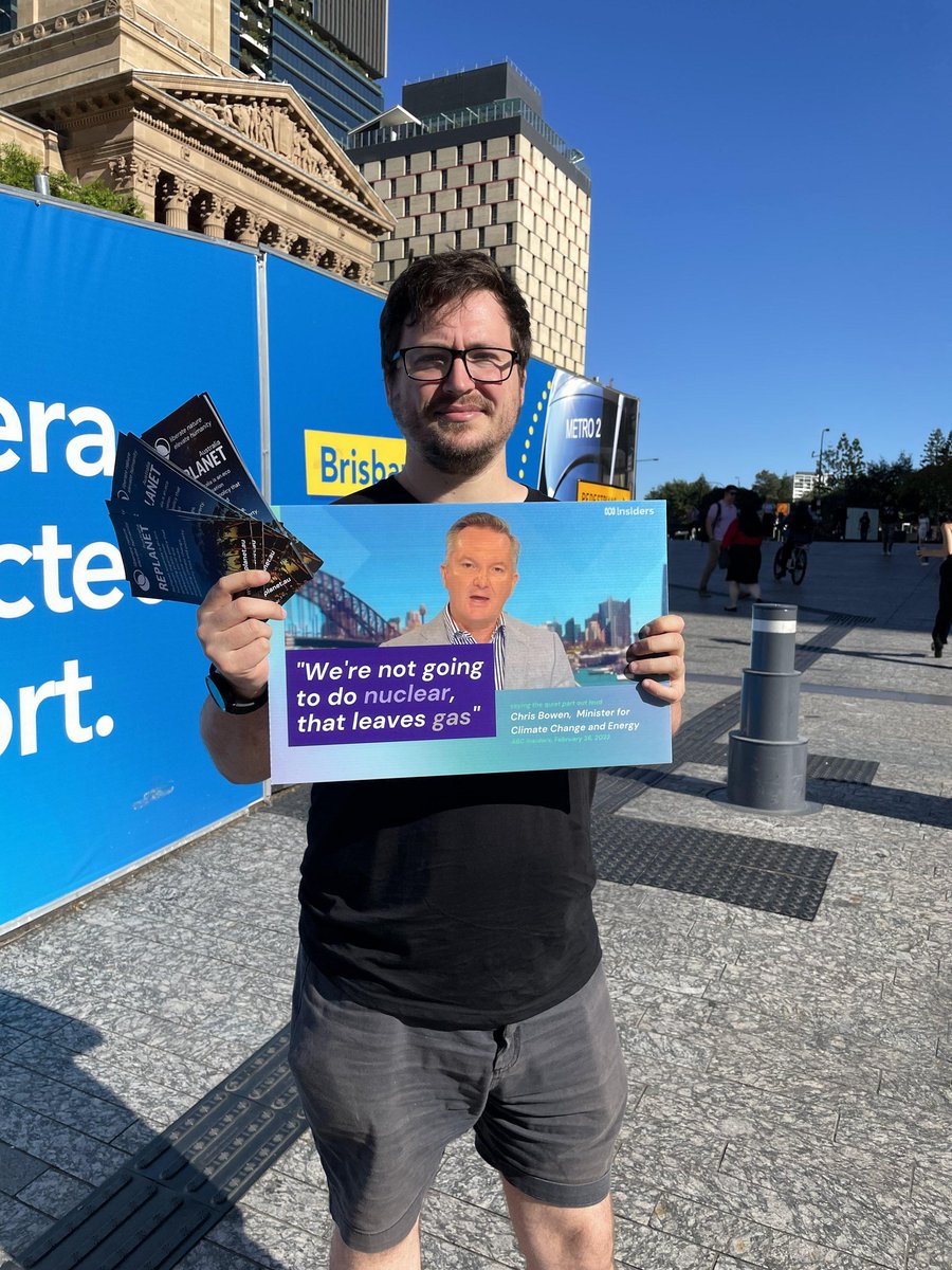 TDlisle's tweet photo. We're not going to let people forget that @Bowenchris said the quiet part out loud.

Gas is a dirty fossil fuel while nuclear has the lowest lifecycle environmental impact. 

Shameful that a climate minister would choose gas.

#auspol #RethinkNuclear https://t.co/fs6xIlJQYG