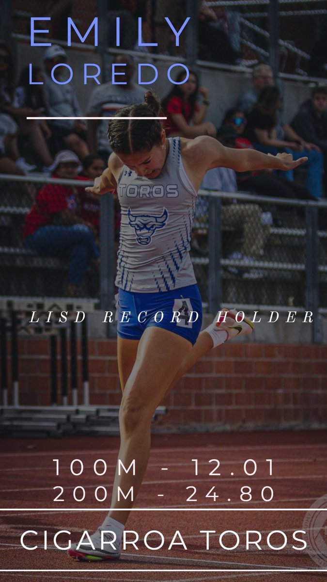 Fast_Fearless's tweet photo. Over the past 2 years these girls have broken many LISD Records.

@Emily24Loredo has put her name on FIVE of these records. https://t.co/0BC4cJM2TP