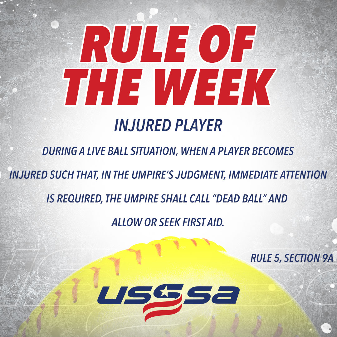 USSSA Fastpitch on Twitter "Stay ahead of the game with our Rule of