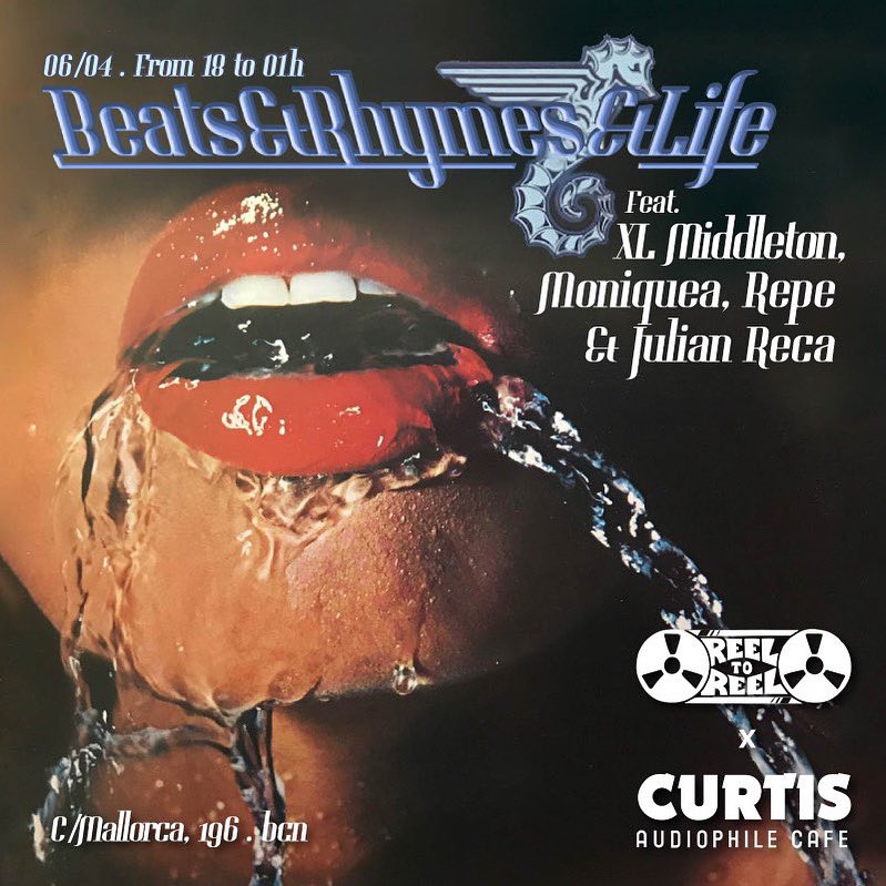 XLMiddleton's tweet image. Get downs in Barcelona this week!!

6 April DJ set at Curtis Audiophile Cafe
7 April live set at Cabaret Barcelona 

Hope to see you there…slide thru!!