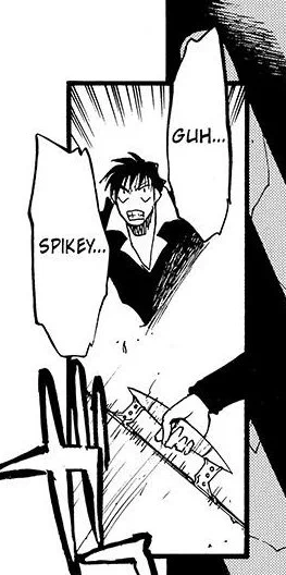 cute ww of the day, he wanted to go after vash so bad 