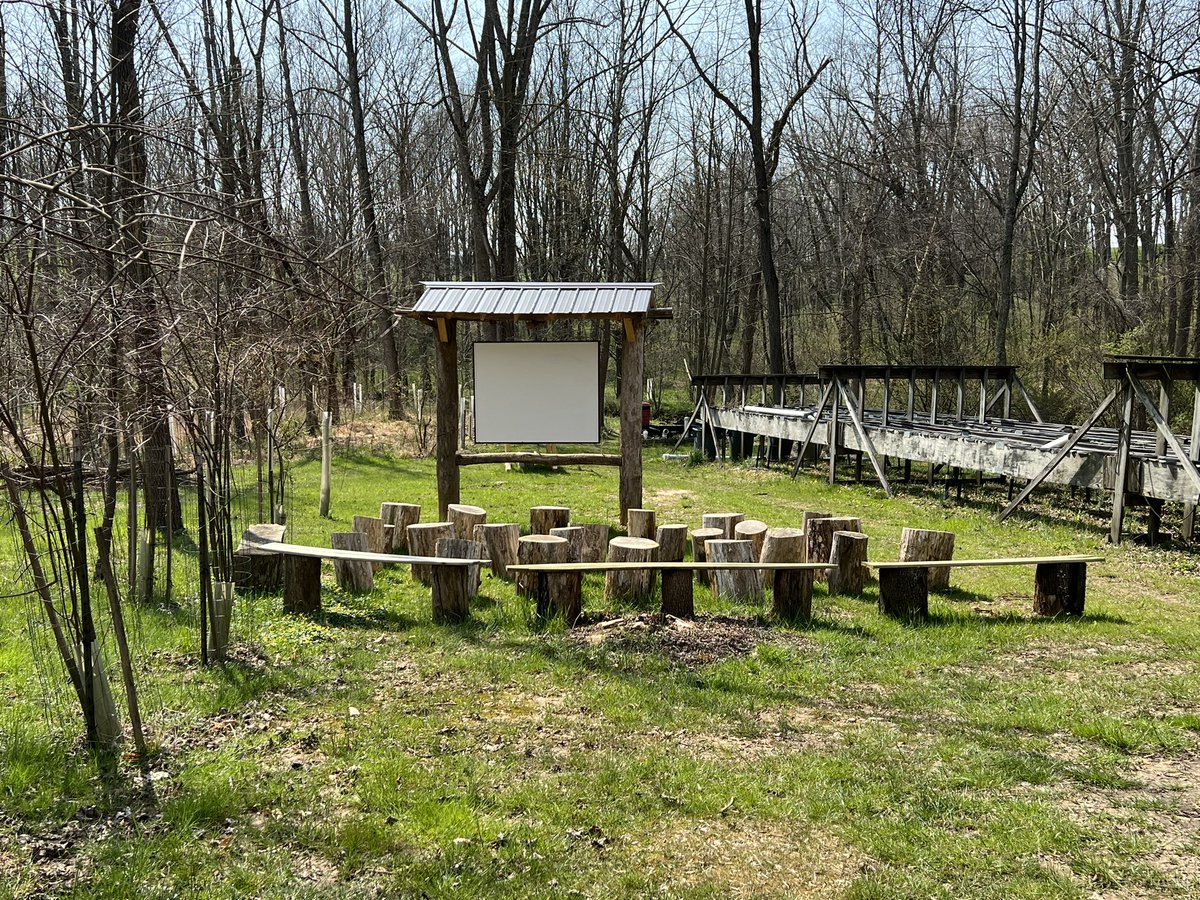 Great outdoor learning space @StroudCenter @GoMounts @DrBTroop #PASTEELS #outdoorlearning