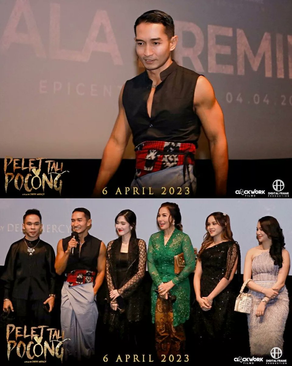 emilkusumo's tweet photo. Keseruan di malam #GalaPeletTaliPocong yang dihadiri para pemain dan tamu undangan. Thanks for casts & crews @clockworkfilmsofc
@pelettalipocongmovie tayang hari ini di bioskop. Jangan nonton sendirian!
#PeletTaliPocong
#ClockWorkFilms
#DigitalFrameProduction https://t.co/DgkxsrSRUI