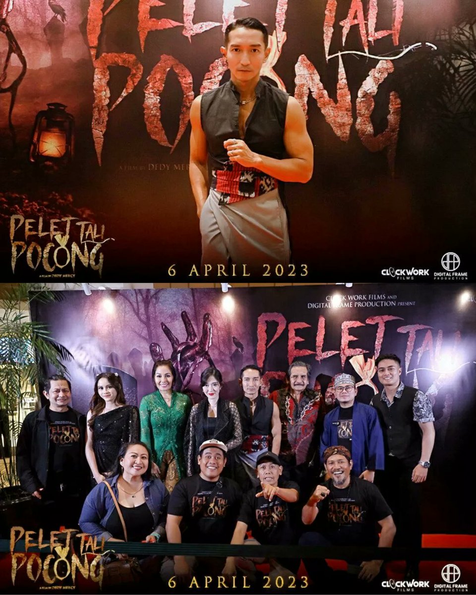 emilkusumo's tweet photo. Keseruan di malam #GalaPeletTaliPocong yang dihadiri para pemain dan tamu undangan. Thanks for casts & crews @clockworkfilmsofc
@pelettalipocongmovie tayang hari ini di bioskop. Jangan nonton sendirian!
#PeletTaliPocong
#ClockWorkFilms
#DigitalFrameProduction https://t.co/DgkxsrSRUI