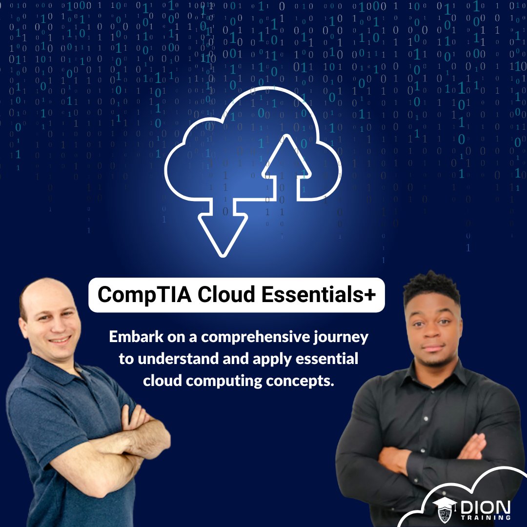 DionTraining's tweet photo. 📷 Brand-new course alert 📷Check it out at https://t.co/xClZCOqjmz

#cloudessentials #cybersecurity #Diontraining #security #careerchange #letsgo #IT #newcourse #education https://t.co/rPvU8R3c6m