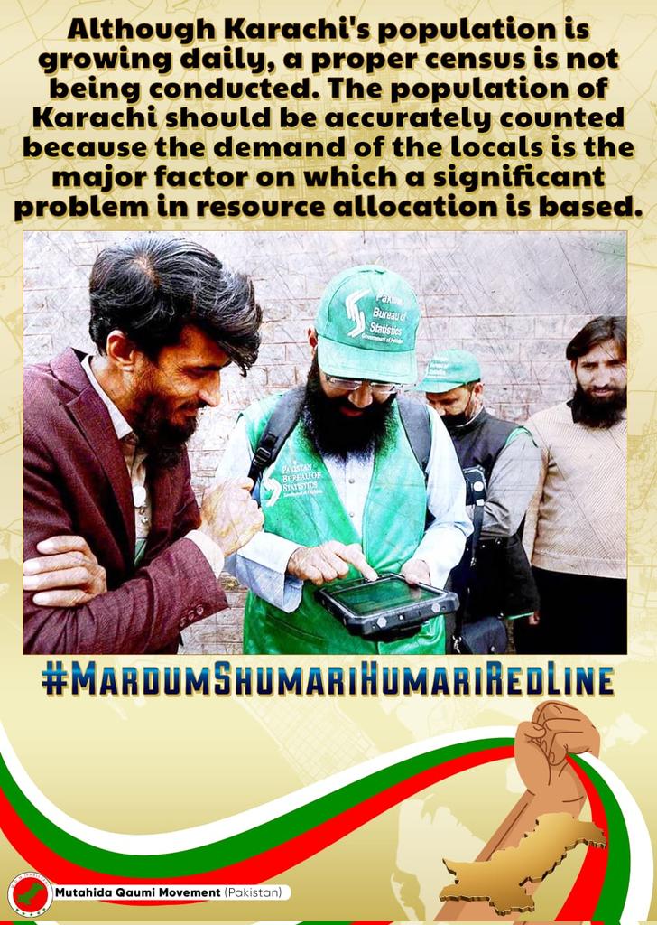 AliA13531128's tweet photo. #MardumShumariHumariRedLine
@betterpakistan
@PBSofficialpak
@BBCUrdu
@CNN
@MSNBC
@geonews_urdu
@ARYNEWSOFFICIAL
@ExpressNewsPK
@Pildat
@92newschannel
@AroosaAsif1
@allaboutmqm
@voaurdu
@BOLNETWORK
@HamidMirPAK
@GovtofPakistan https://t.co/oFzd6WQdb8