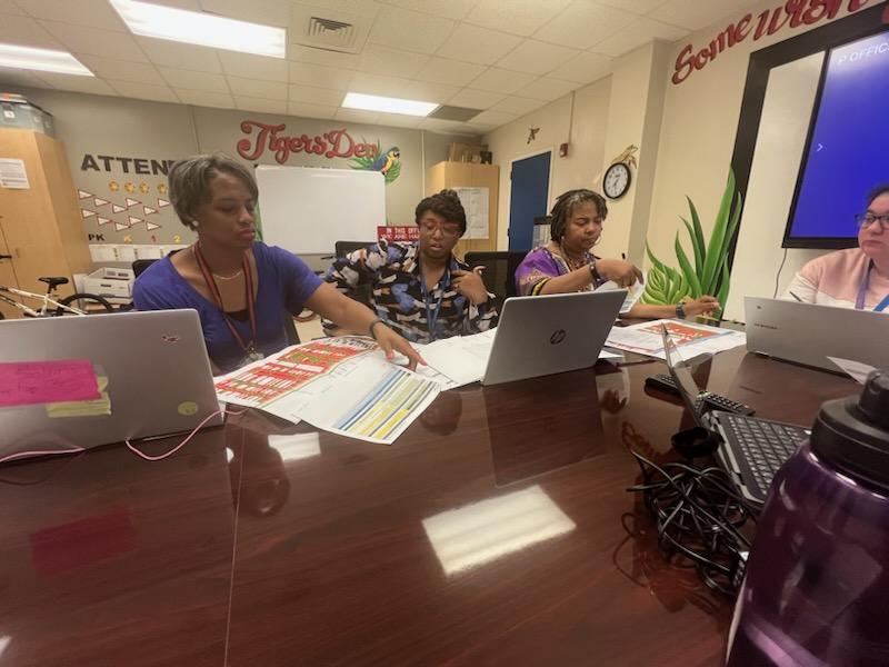 Math teachers at Hartsfield ES drill down their data today! The name of the game is Data Dig!
<a href="/CortneyHaislip/">Cortney Haislip</a> @HISD_Curric <a href="/HartsfieldAES/">Hartsfield AES</a> <a href="/DonelleWilliams/">Donelle Williams, Ed. D.</a>
