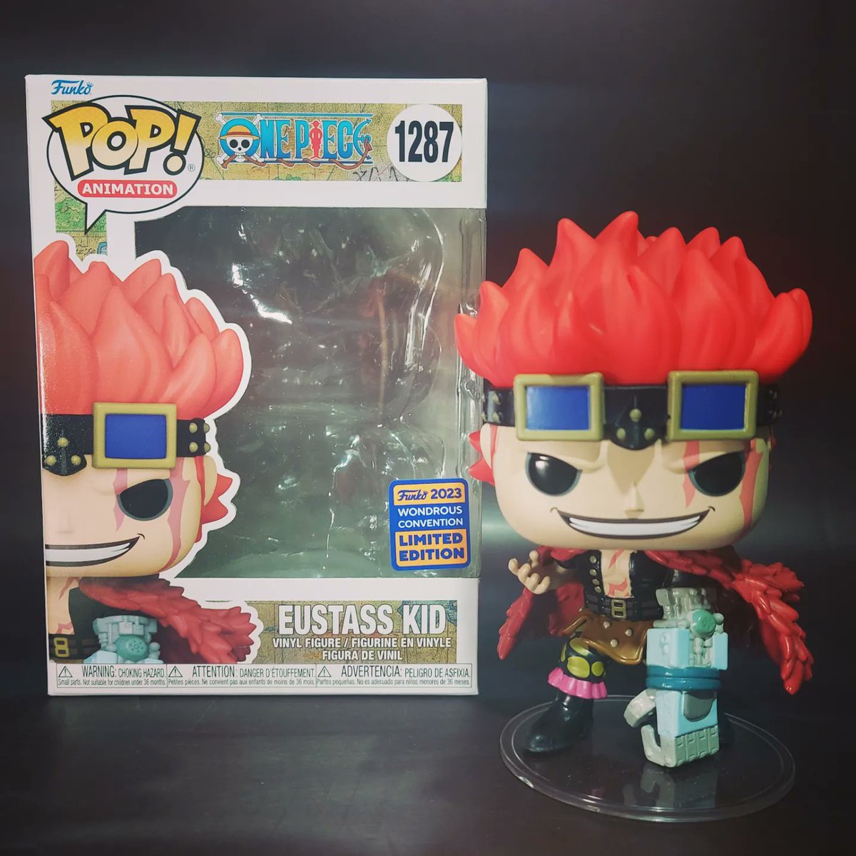 iampopmania's tweet photo. Eustass Kid (2023 Wondrous Convention) Funko Pop! Box No.1287

Youtube channel: Popmaniatics
https://t.co/kplxkUyTMB

#Eustasskid #eustasskidfunko #kidpirates #ONEPIECE #onepiecefunko https://t.co/UtVrpZFRHc