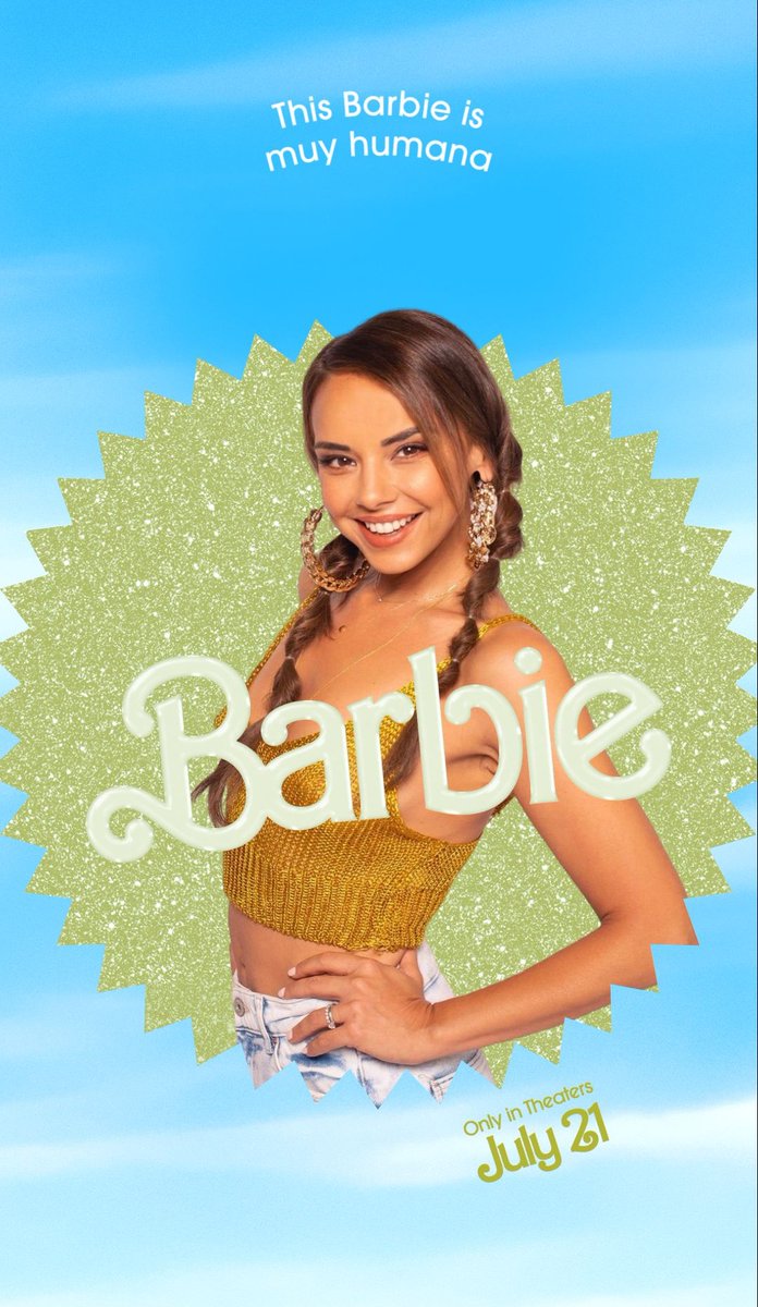 marttinbello's tweet photo. se acaba de confirmar, esta es mi Barbie favorita @Chenoa https://t.co/b4fmxHXFZV