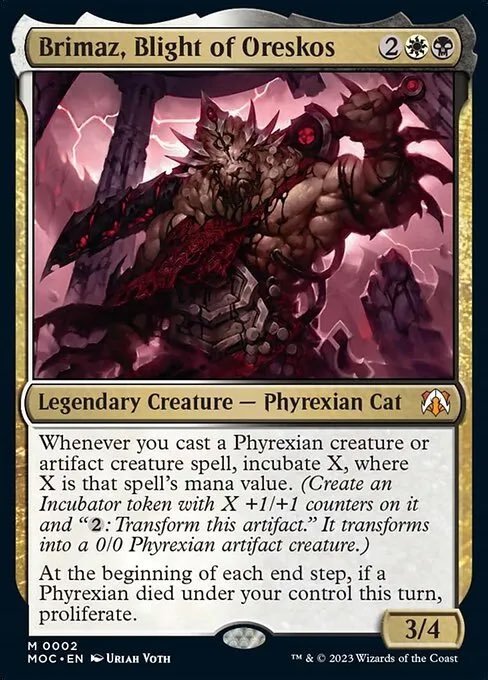 Onemillionkitys's tweet photo. @maro254 

Does this interaction cause Drivnod to trigger Brimaz’s Proliferate twice? 

Or will it not because the end step is causing the check and a phyrexian dying is not?

#MagicTheGathering #MagicRules #MTG https://t.co/8WqKmCveSf