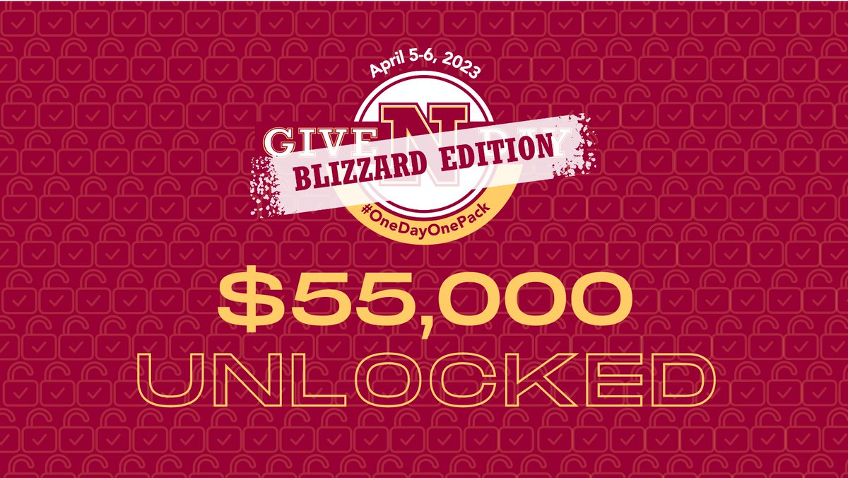 AlumniNSU's tweet photo. $55,000 UNLOCKED!  NSU Athletics just hit 500 donations which has unlocked an additional $55,000 for athletic scholarships! Way to go, @WolvesAthletics #GoWolves #OneDayOnePack https://t.co/zLPLNFaVwI