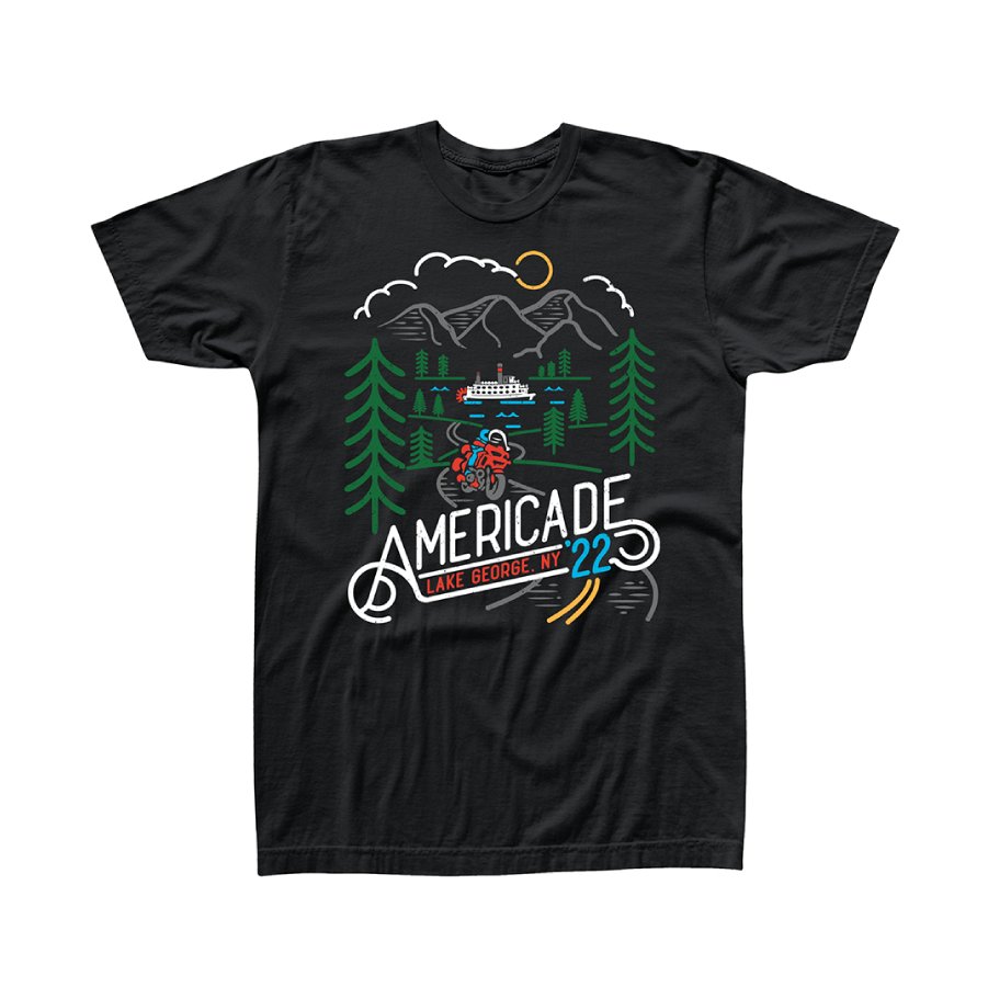 FourNineDesign's tweet image. Here is a T-shirt design we did for the Americade 2022 motorcycle rally. Do you have a t-shirt design in mind, or an event you need merch for? Feel free to contact us, we’d be more than happy to help you with your next project.