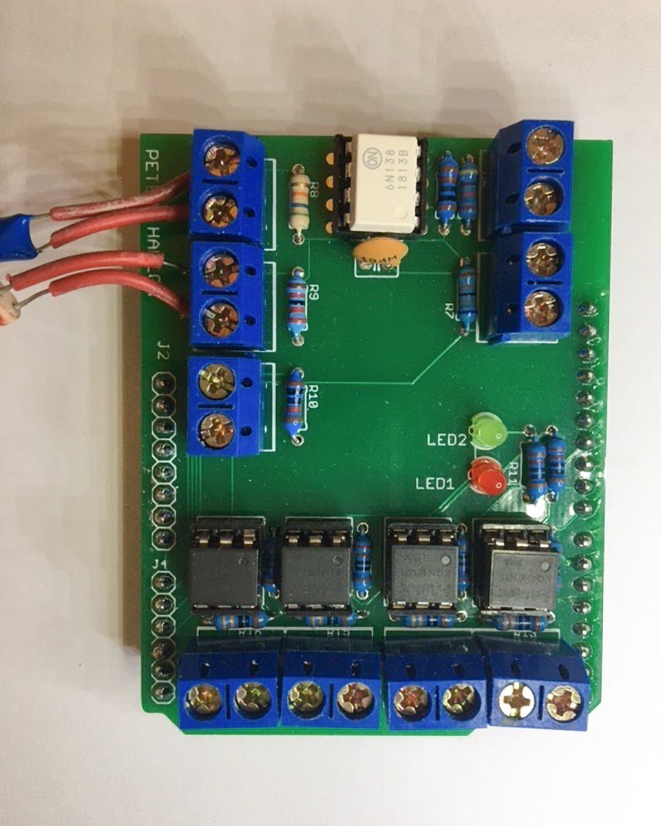 CoreElecAU's tweet image. The Powerplay SSR Control is a cool #customPCB project from Peter. An #ArduinoShield that controls 4 #SolidStateRelays, with additional inputs for adding sensors that can be used to trigger the relays. Read the project guide here: coreelec.io/ol