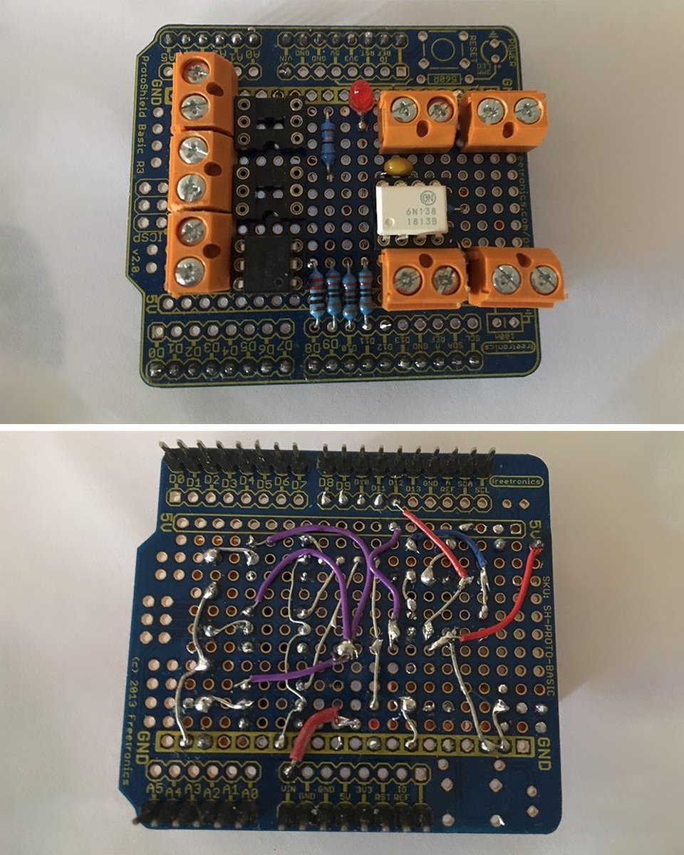 CoreElecAU's tweet image. The Powerplay SSR Control is a cool #customPCB project from Peter. An #ArduinoShield that controls 4 #SolidStateRelays, with additional inputs for adding sensors that can be used to trigger the relays. Read the project guide here: coreelec.io/ol
