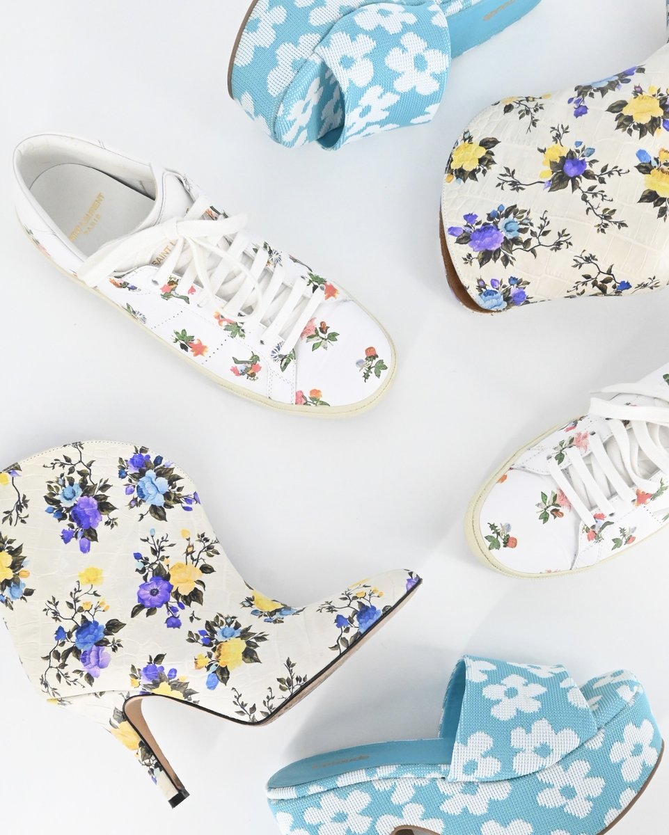 ClotheshorseA's tweet image. We cannot get enough of our new spring shoes!🦋🌷 Who’s ready to shop these new arrivals?! 🙋🏼‍♀️
.
.
.
.
.
#spring #springshoes #springnew #newarrivals #newspring #platforms #heels #sneakers #paristexas #paristexasboots #chanelsandals #cuteshoes #shoesaddict #springvibes #flowe