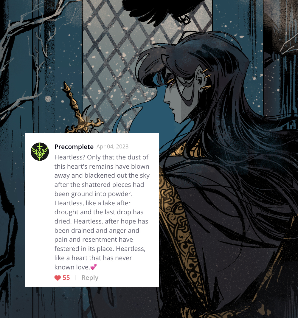 posted new ep and..
the webtoon comment amazed me

#im_mortal #webcomic