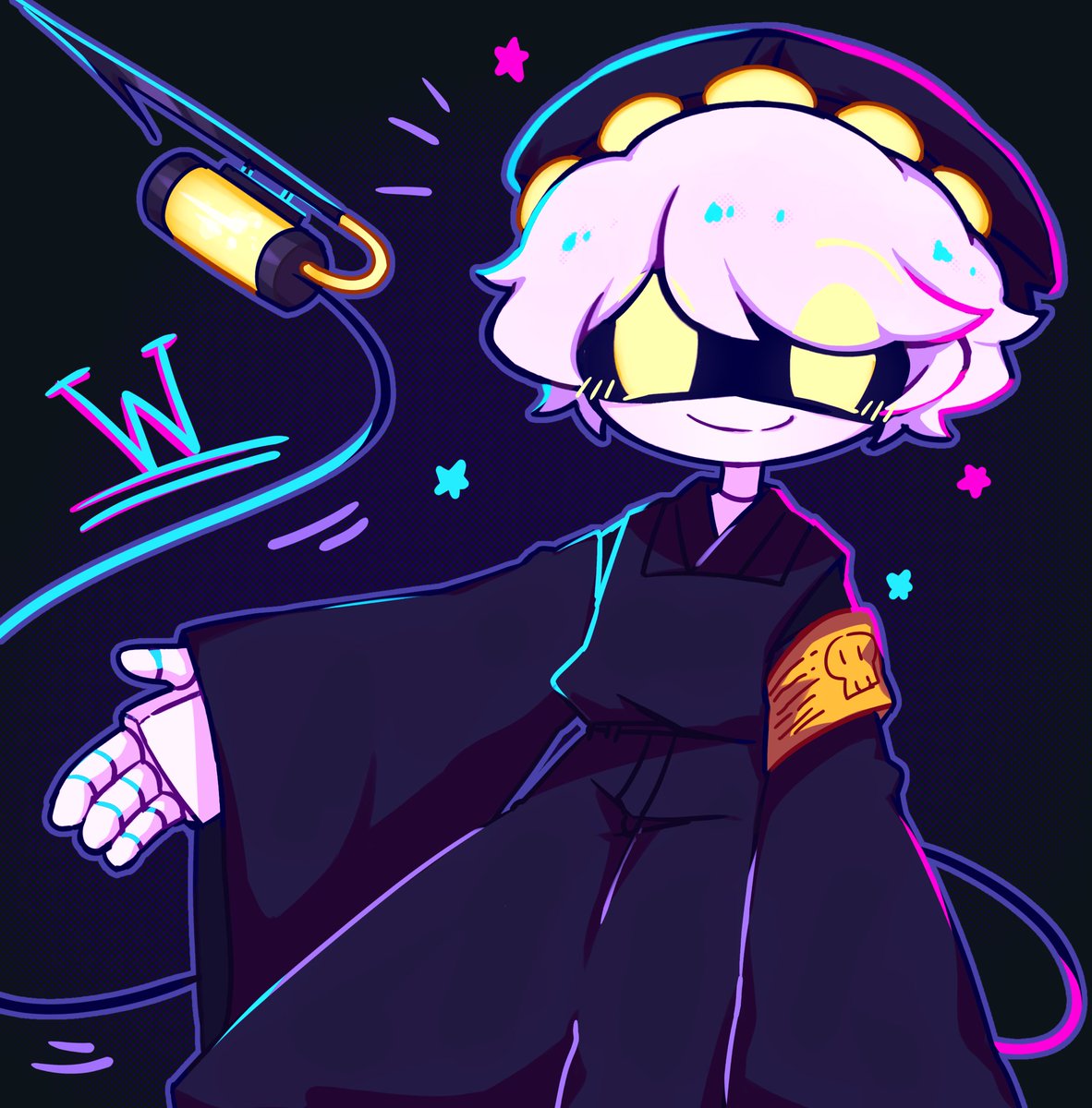 CxOLZaYTi1BX36L's tweet image. 「はじめまして。指定番号Wです。」
#muderdronesoc