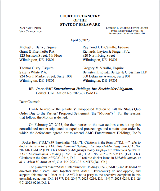 87ℕ𝕚𝕔𝕜 G. The Solar Guy on Twitter "***COURT UPDATE**** Letter Decision Regarding the