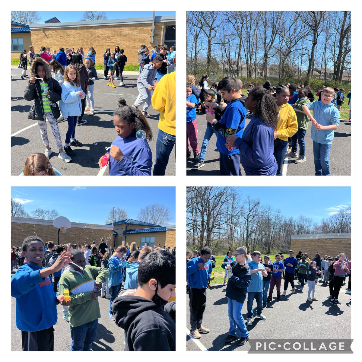 mrswoods22's tweet image. Beautiful Monday to blow bubbles for Autism Acceptance Month!🌈♾️ @LC22Connelly #22Tigers @WdbgSchools #WTSD_DEI