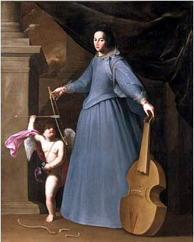 Today marks the 353rd anniversary of the death of the Italian #singer, #theorbist, #lutenist, #ViolPlayer & #baroque composer, Leonora #Baroni. :-) 🌼 🧭 † #Roma 🇮🇹 #Italia #BaroqueWomenComposers #WomenComposers 

Portrait of Leonora Baroni by Fabio Della Cornia (1600-1643).
