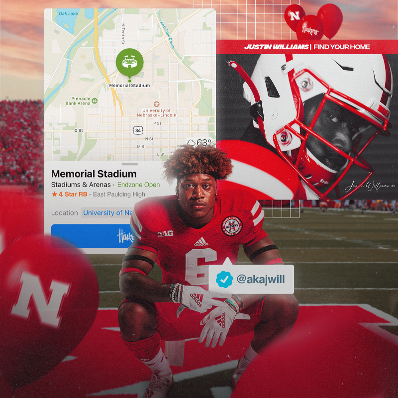 thomas_hoatson's tweet photo. Highlights from my final season with @huskerfbnation ☠️🎈

#GBR | #Huskers

Check out my favorite Social Media/Recruiting graphics + much more at the link below⬇️