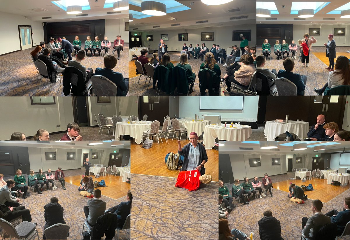 REACHAcross1's tweet photo. Our members recently completed an Emergency Life Skills session in the @MaldronDerry, facilitated by Geraldine Fitzpatrick from @BritishRedCross https://t.co/xPF6bNPTjF