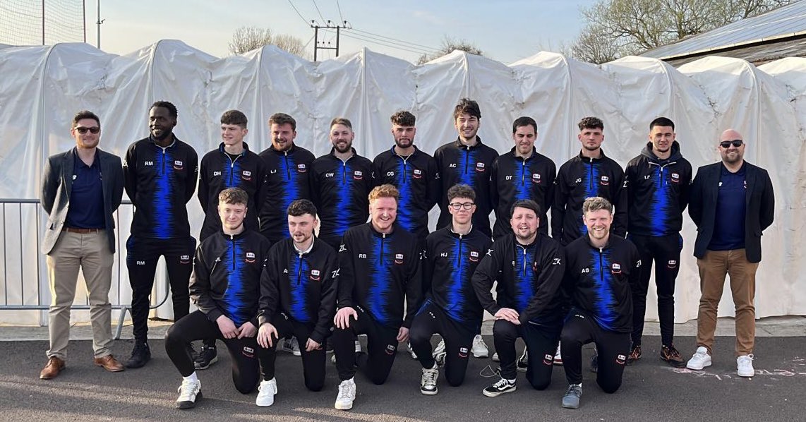 Squad photo from yesterday evening, thanks to <a href="/BishopsCleeveFC/">Bishops Cleeve FC</a> for hosting the final <a href="/GlosFA/">Gloucestershire FA ⚽</a>