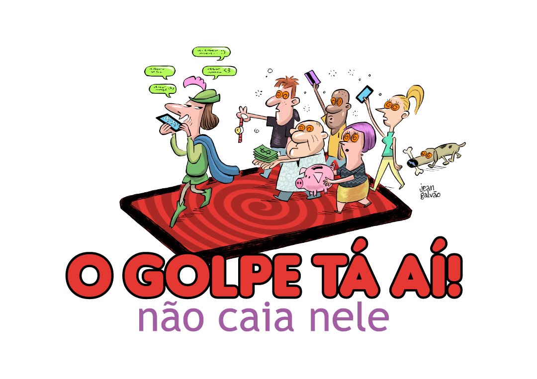 O estelionatário é gentil e envolvente. Ele cria histórias convincentes, assim é comum que a vítima perceba o golpe tarde demais.
Em parceria com a Polícia Civil, vamos apresentar nas próximas semanas, os principais crimes de estelionato na campanha O GOLPE TÁ AÍ! NÃO CAIA NELE.
