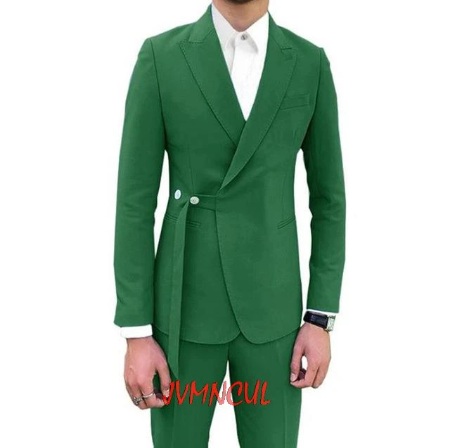 nwinn86's tweet photo. Green Men Suits With Peak Lapel Costume Homme Groom Tuxedos Groomsmen Wedding Terno Masculino Slim 2 Pieces (Jacket+Pants) #menclothes https://t.co/TlasmjUpUY https://t.co/5V1tDAXd3L