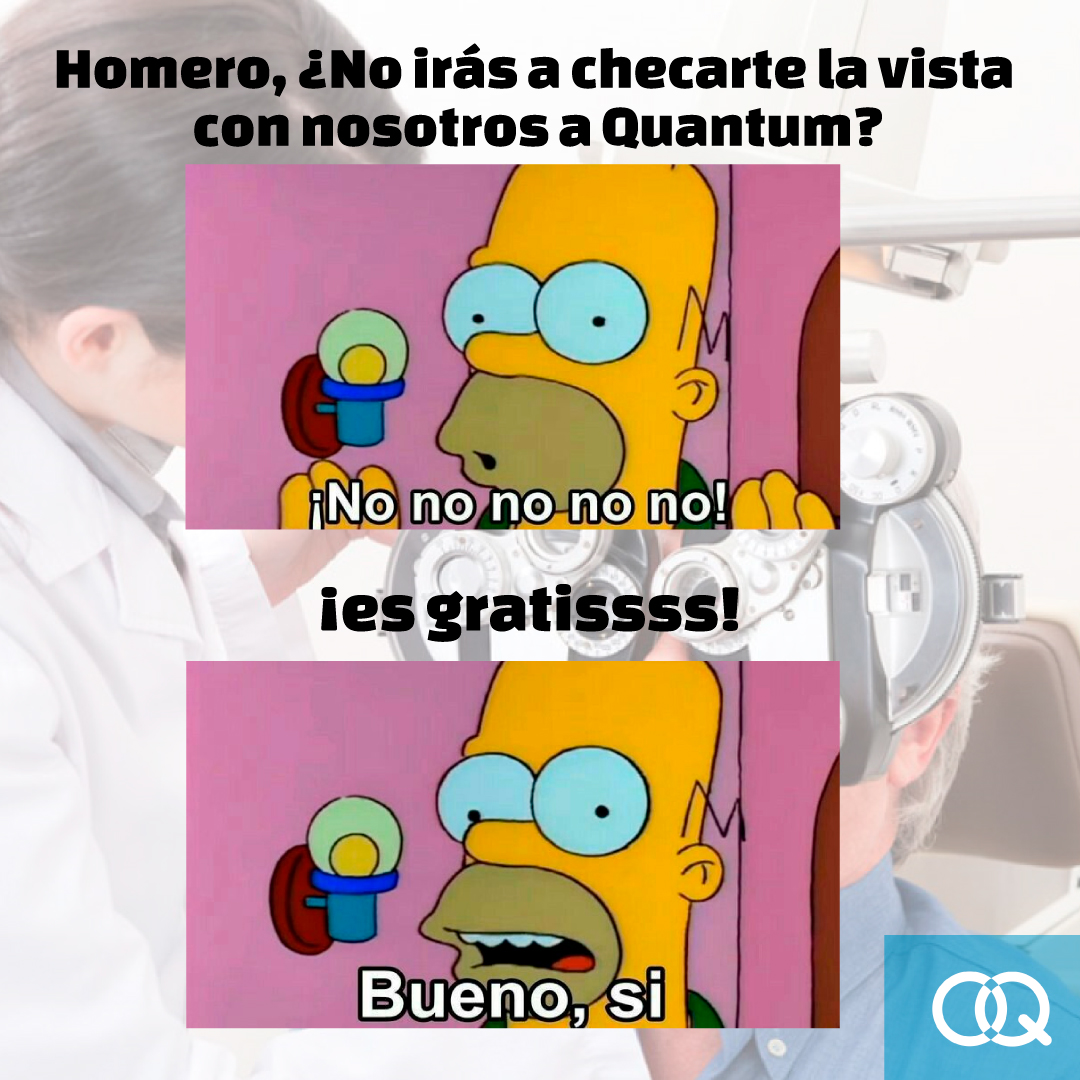 EXAMEN DE LA VISTA TOTALMENTE GRATUITO📷📷
¡No dejes para mañana lo que puedes hacer hoy! 📷
No olvides visitar nuestra página web quantumoptica.com
Precios exclusivos
#opticas #lentes #quantumóptica
(Sólo válido en la graduación de tus micas)
(Precio normal de $350)#optica