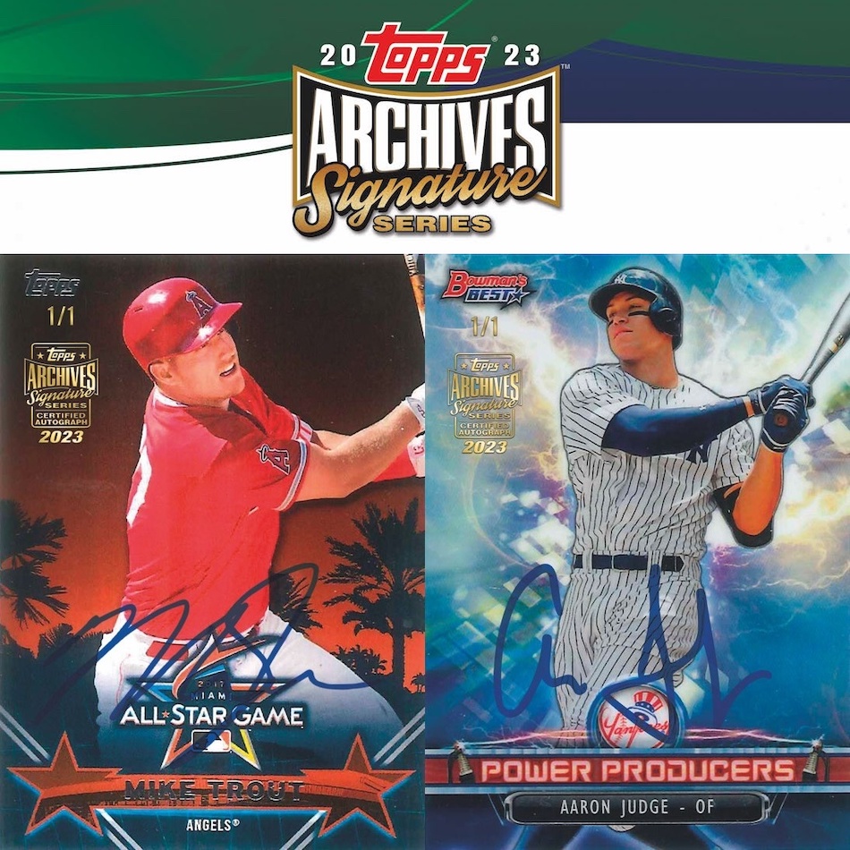 Cardboard Connection on Twitter "2023 Topps Archives Signature Series