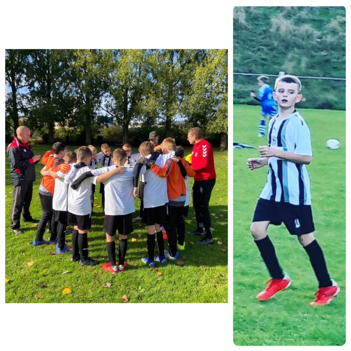 Teamgrassroots_'s tweet photo. This is my son, he is 11 years old and has suffered with his confidence due to bullying so much so it led to panic attacks, once even at training. As a parent this was heart wrenching to see, today though, as a parent I wanted to thank his teammates, coaches and club Cwmbran Town. 

They have rallied round him, supported him through his lows and slowly but surely picked his confidence back up off the floor bit by bit. I can't put into words what they have done for my boy. To see him smile.again, enjoy his football again is what we should be doing and we're so proud to say he is smiling and is loving life again, all because of his grassroots team.  From the bottom of my heart, thank you. 
.