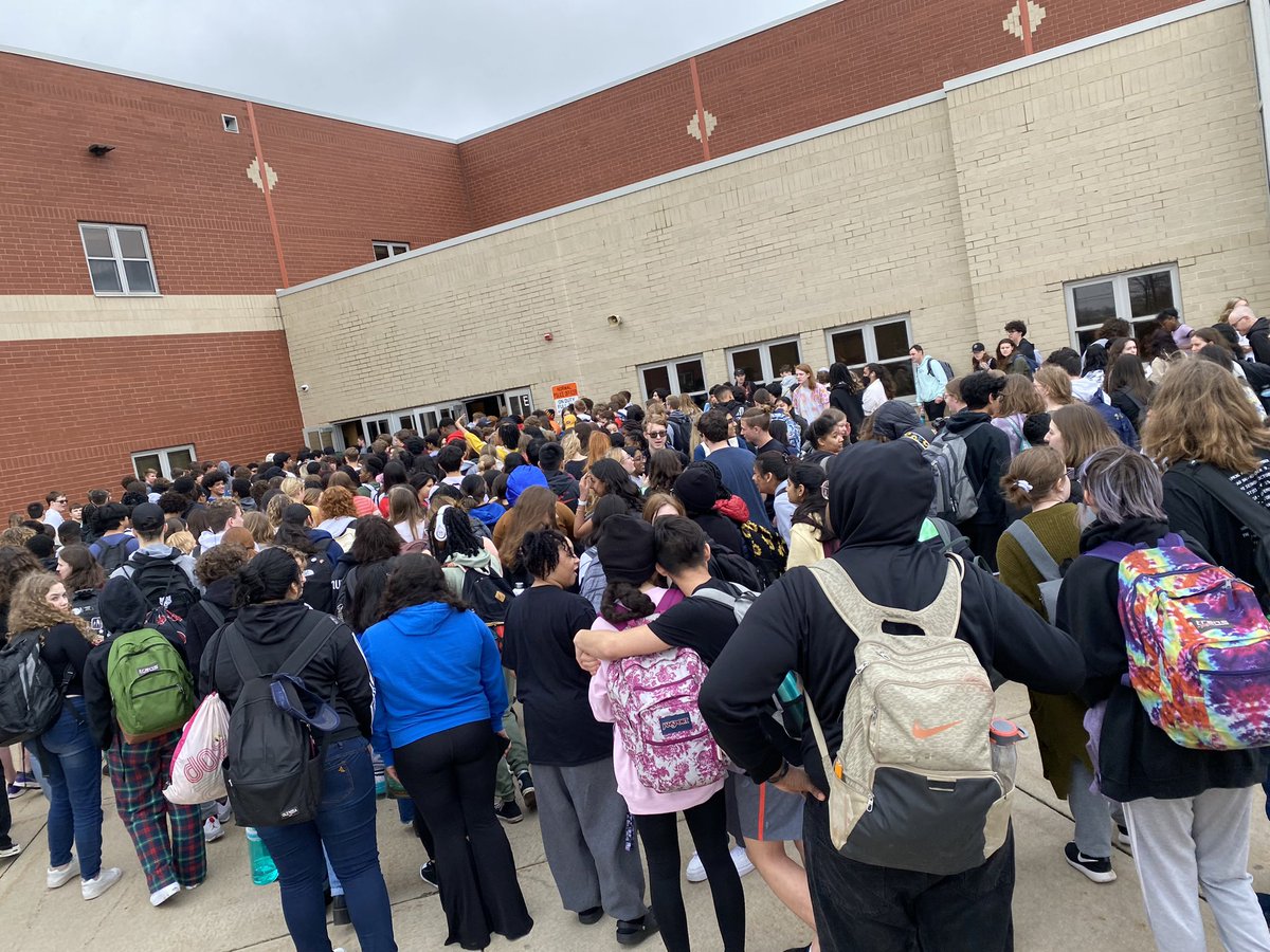 Hundreds of Normal Community H.S. students took part in the national school walkout to call for stronger gun safety laws. Several students said they are especially concerned about going to college in other states were gun laws are more lax. Story soon at WGLT.org.
