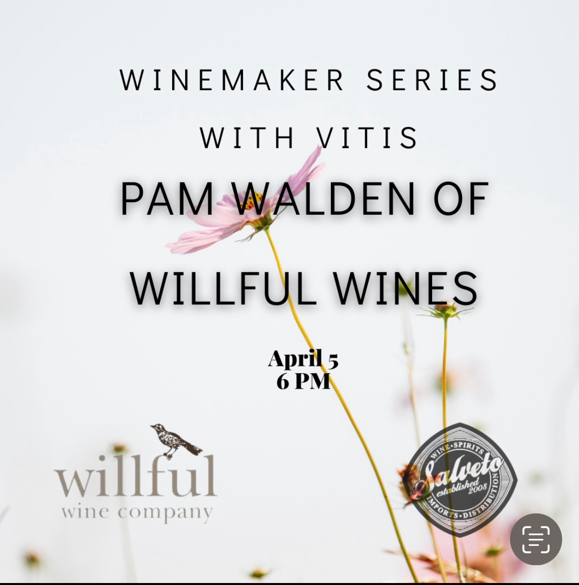 I'm on the east coast this week and pouring at Vitis Fine Wine &amp; Spirits in DC tonight at 6pm. New Pinot Blanc, Walla Walla blend and of course Pinot Noir! #unionmarket #oregonwine #womeninwine #pinotnoir @vitiswines @unionmarketdc