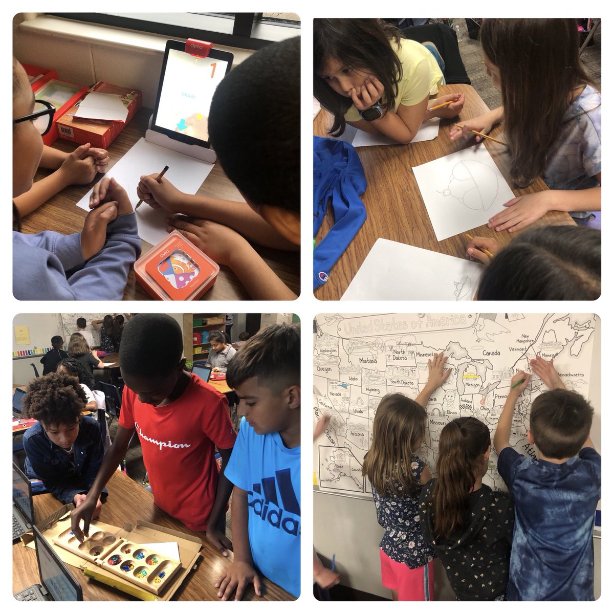 Indoor recess on this rainy afternoon. ⁦<a href="/HumbleISD_FCE/">Fall Creek Elem</a>⁩ ⁦<a href="/HumbleISD/">Humble ISD</a>⁩
