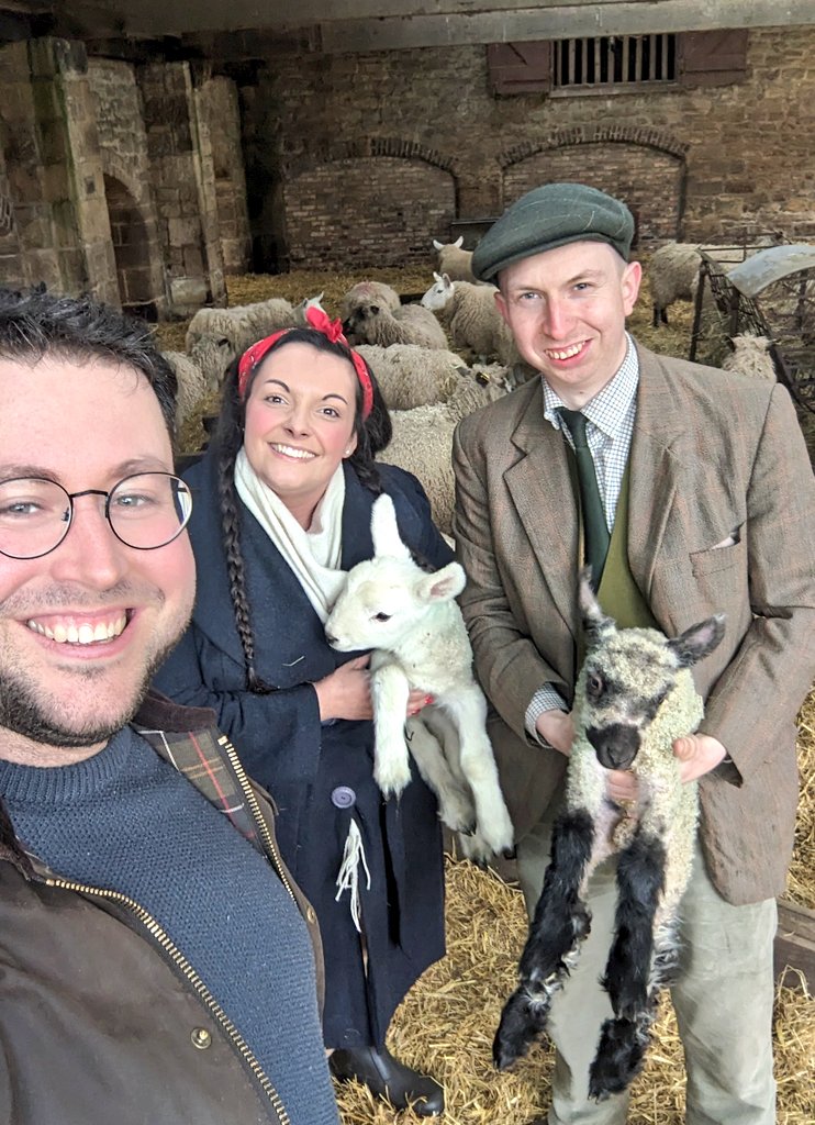 watchman1906's tweet photo. Met the new arrivals today!  Lots more expected over the next few days. @Beamish_Museum #FarmLife https://t.co/1NEMhbQgaC