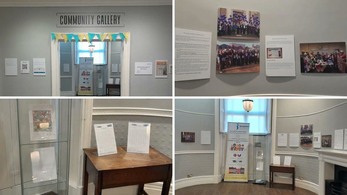📢 <a href="/PboroMuseum/">Peterborough Museum & Art Gallery</a> is featuring our club! Our exhibition “Peterborough Soroptimists: 73 Years of Women Inspiring Action” tells the story of our proud history.

It’s running until 15 April, so go and see it before it’s too late 😊
#whysoroptimist #peterboroughuk #womensclub