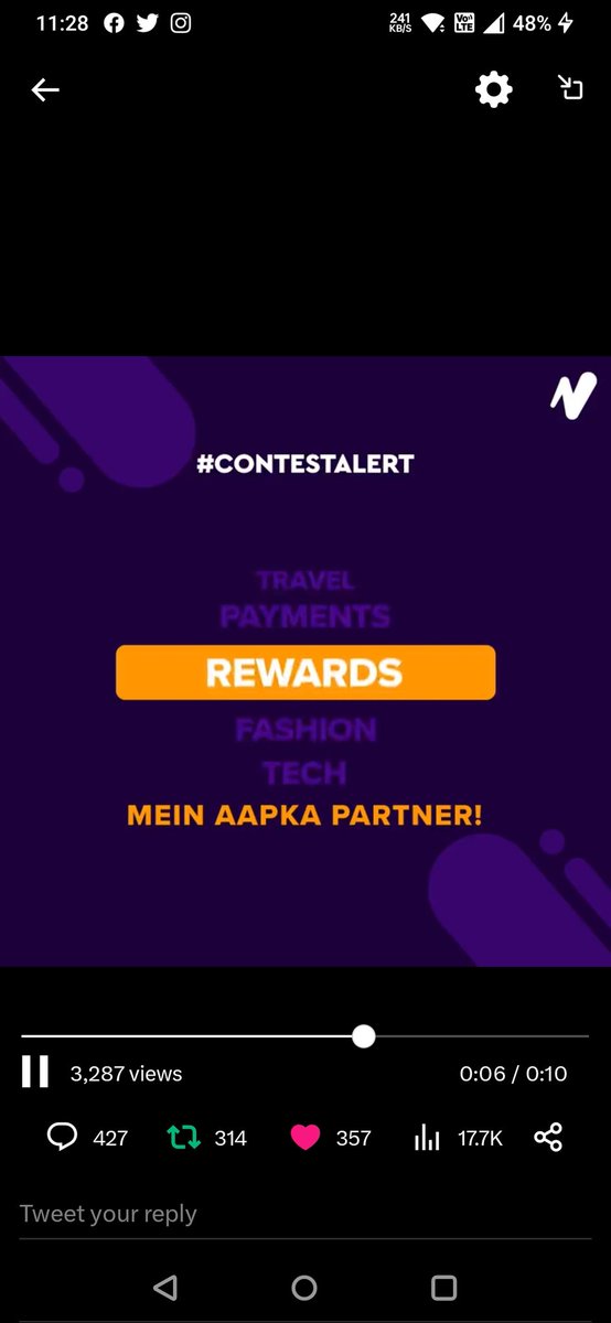 sanket17_'s tweet photo. @tata_neu REWARDS for sure is my perfect match partner!!  😍😍😍

#AapkaPartner #TataNeu #TATAIPL2023 #AapkaPartner
@tata_neu

Join⚡ @luckykarann @JainShantilal12 @avii4ever  @Sandeep13_ 
@SunilDSouzaa_ @YoursPratik_ @sourav_okay       
@CobraKaaii @HimanshRx @dayalojha_  @HarpreetS95 https://t.co/tkdA2eNRp6