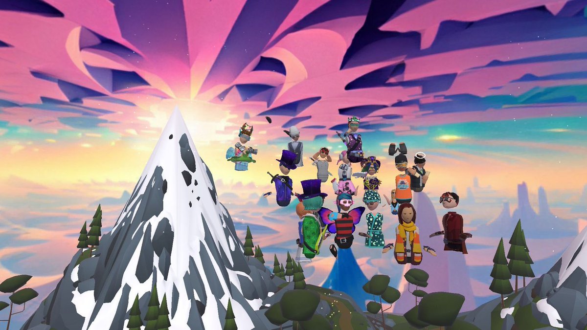 recroom's tweet image. Impending doom about the AI revolution got you down? 🤖👾 

Rec Room creators can use generative AI tools in #RecRoomStudio 🎨🔧 So that's cool at least 🤷 

🔗 Here are some interesting AI-generated content experiments we've seen so far: blog.recroom.com/posts/ai