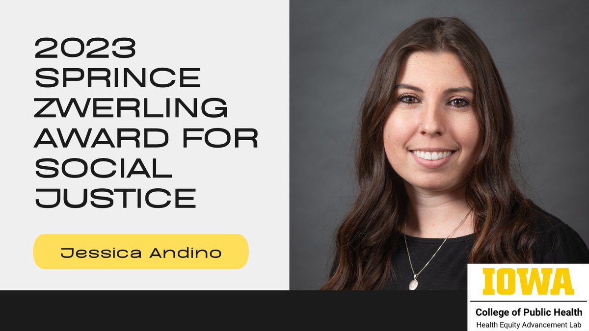 Congratulations to HEAL Co-Director <a href="/JessAndinoMPH/">Jessica Andino, MPH</a> for receiving the 2023 Sprince Zwerling Award for Social Justice at the 7th Annual #HEALSummit!