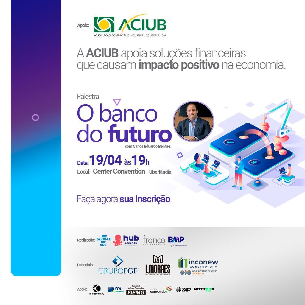 ACIUB's tweet photo. 🔴Atenção as inscrições são limitadas! Garanta já sua vaga e não fique de fora desse evento incrível.

➡Inscreva-se agora mesmo e garanta seu lugar no futuro dos serviços financeiros!
https://t.co/jgz8jwUesV https://t.co/OGTXWgFN9S