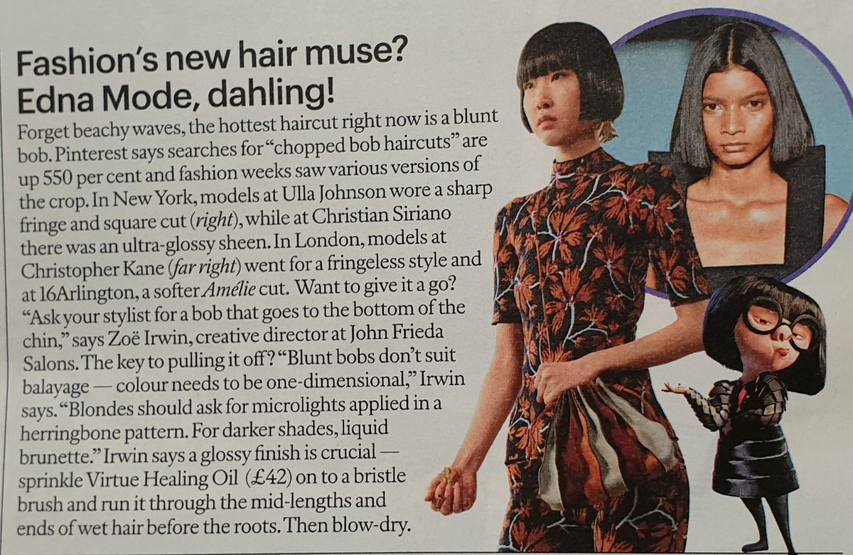 reelofthe51st's tweet image. Some of us have always known this! 😉 @TimesStyle #EdnaMode