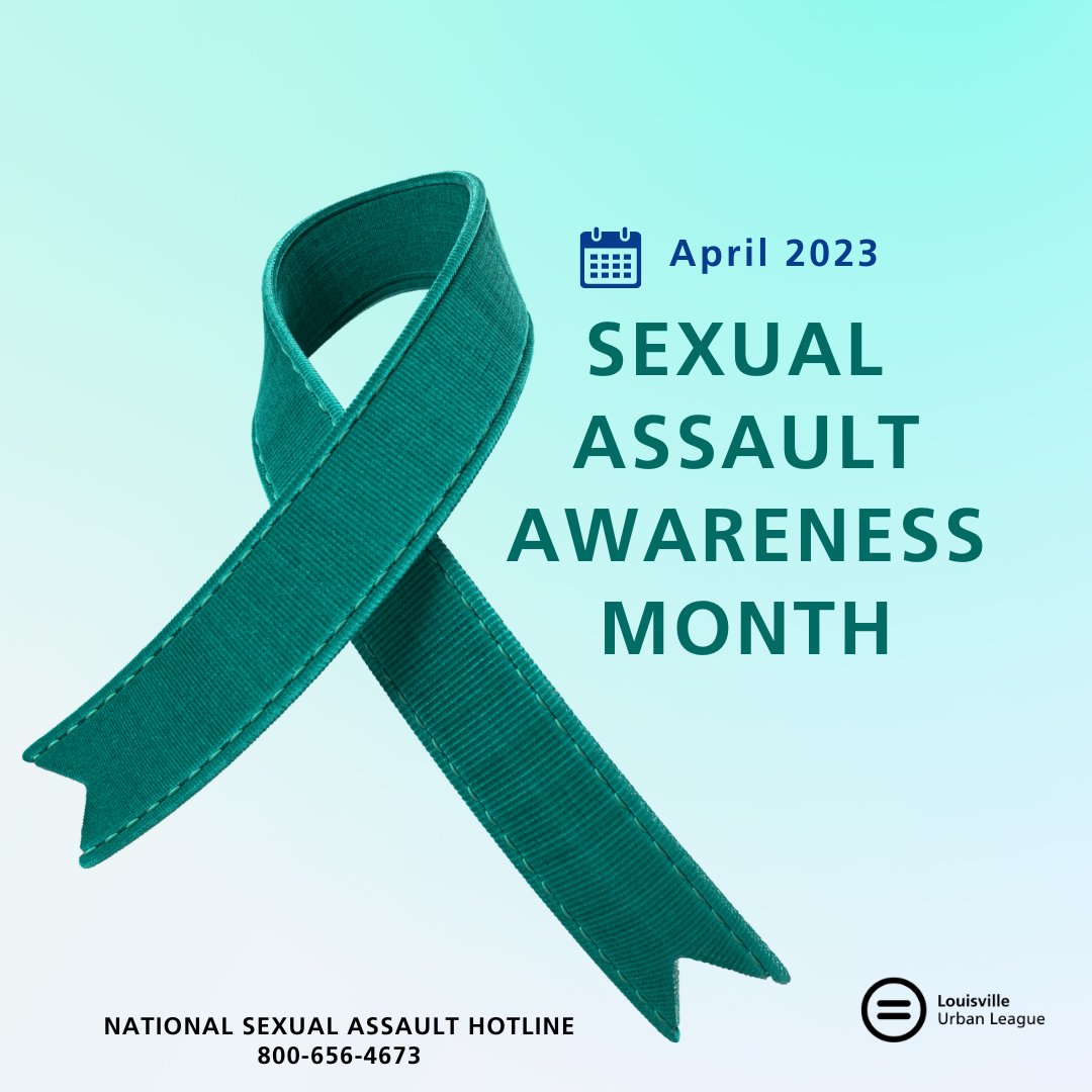 LouisvilleUL's tweet photo. Raise public awareness about sexual assault and educate individuals on preventing sexual violence and where to seek resources. Sexual assault can take many forms, but there is one constant: It is NEVER the victim's fault. #SAAM #LULHealth https://t.co/X9xSwtA9lw