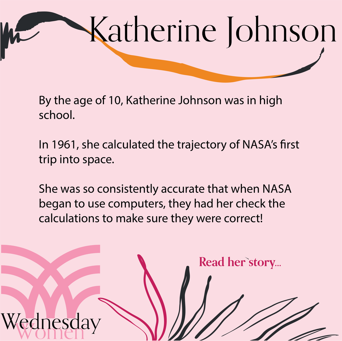 Katherine Johnson was smarter than a computer!

nasa.gov/content/kather… 

#powerfulwoman #ibelieveher #metoomovement #feministartist
#womensequality #yourvoicematters #goddesswithin
#smashthepatriarchy #warriorwoman #maywebethem #girlsruntheworld